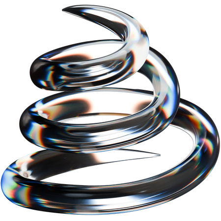 Resumen espiral  3D Icon