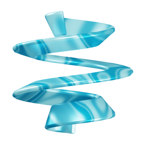 Espiral de hielo  3D Icon