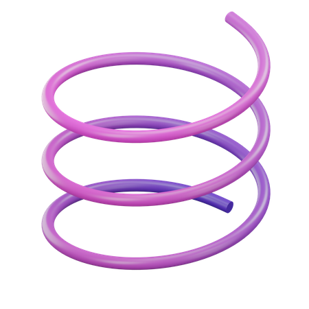 Compañero espiral  3D Icon
