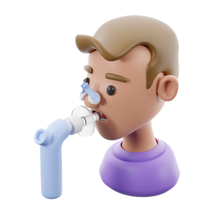 Espirometria  3D Icon