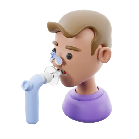 Espirometria  3D Icon