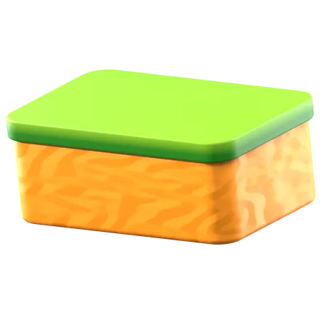 Esponja  3D Icon