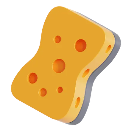 Esponja  3D Icon