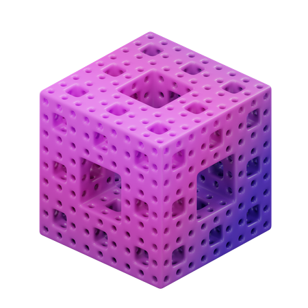 Esponja de cubo  3D Icon