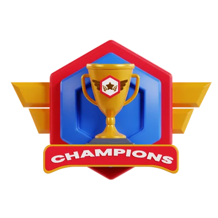 Esport Champion  3D Icon