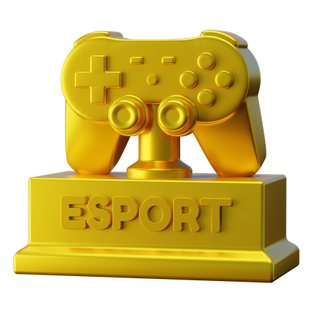 Esport Trophy  3D Icon