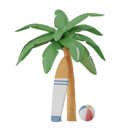 Esporte de praia  3D Icon