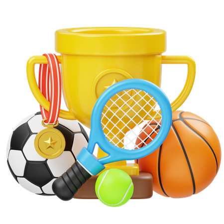 Esportes  3D Icon