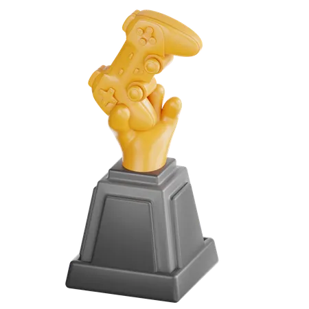 Esports League Trophy  3D Icon
