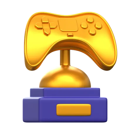 Esports League Trophy  3D Icon