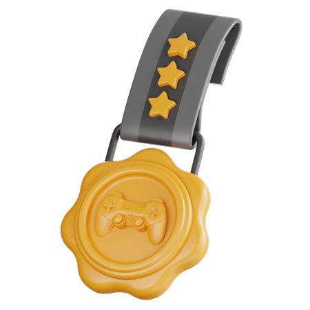 Esports Medal  3D Icon