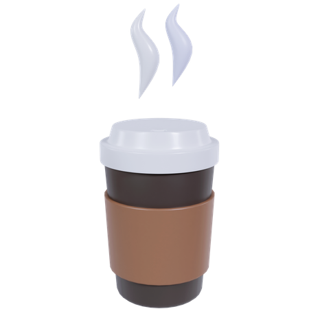 Espresso Coffee  3D Icon