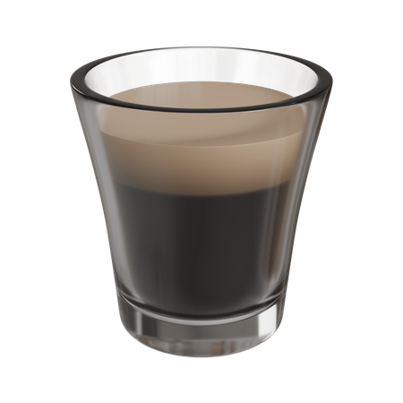 Espresso Glass  3D Icon