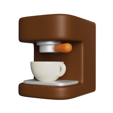 Espressomaschine  3D Icon