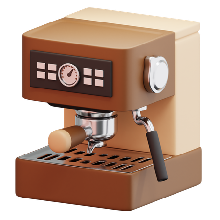 Espresso Machine  3D Icon