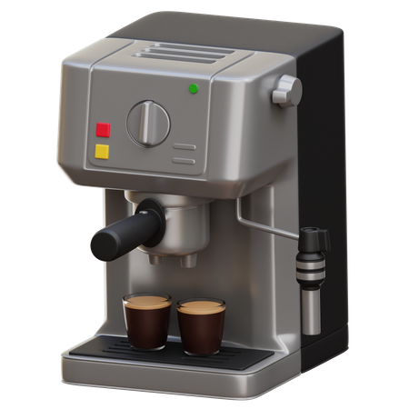 Espresso Machine  3D Icon