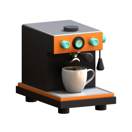 Espresso Machine  3D Icon