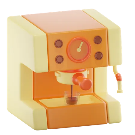 Espresso Machine  3D Icon