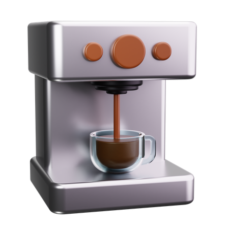 Espresso Machine  3D Icon