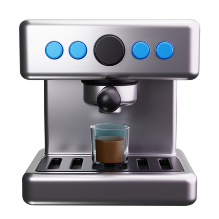 Espresso Machine  3D Icon