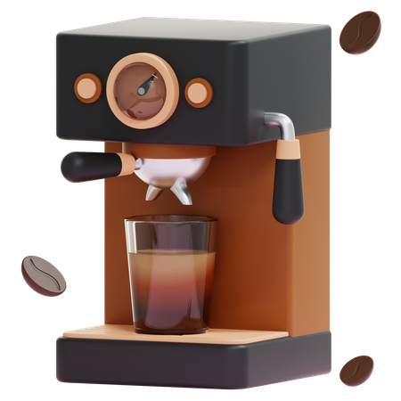 Espresso Machine  3D Icon