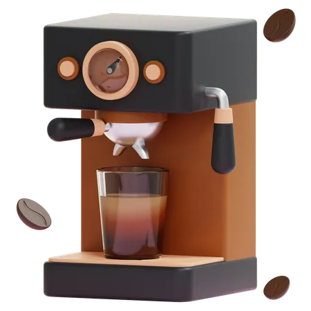 Espresso Machine  3D Icon