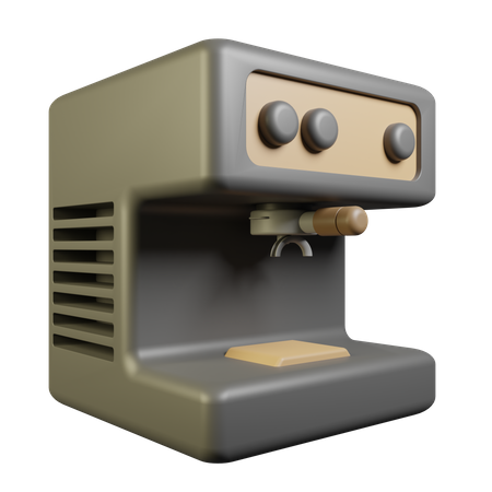 Espresso Machine  3D Icon