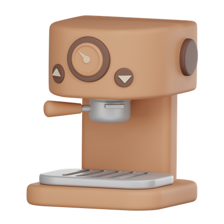 Espresso Machine  3D Icon