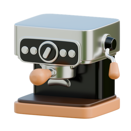 Espresso Machine  3D Illustration