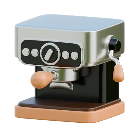 Espresso Machine  3D Illustration