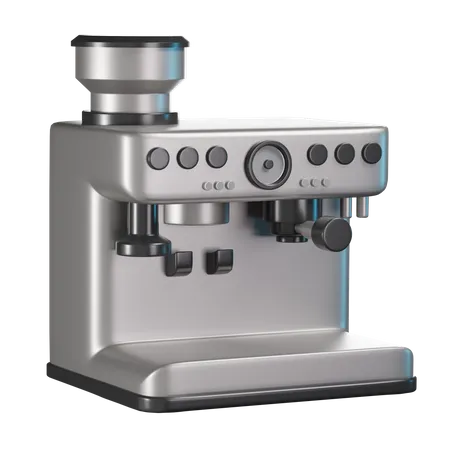 Espresso Machine  3D Illustration