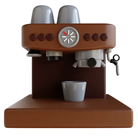 Espresso Machine 3D Icon