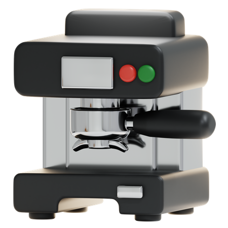 Espresso Machine 3D Icon