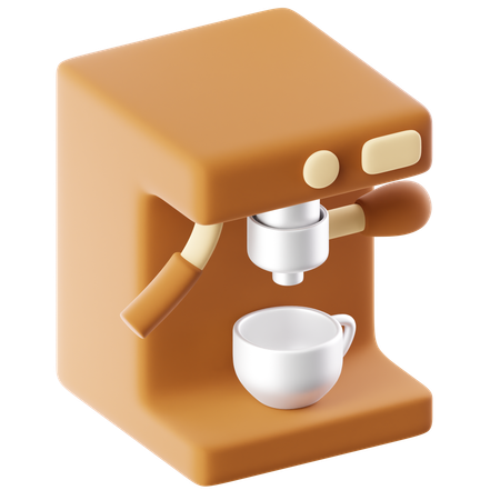 エスプレッソメーカー  3D Icon