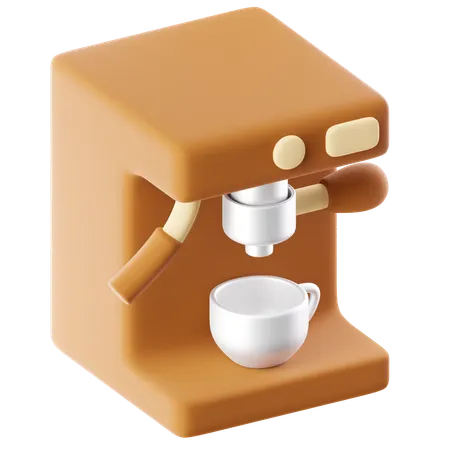 エスプレッソメーカー  3D Icon