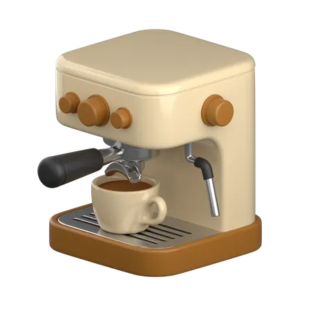 Espresso Maker  3D Icon