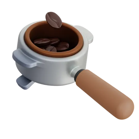 Espresso Portafilter  3D Icon
