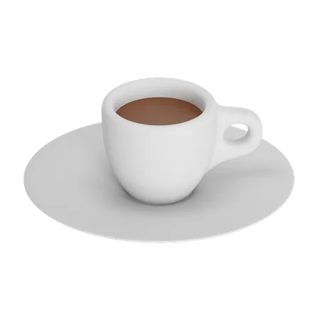 Espresso Shot In A Small Cup 3D Icon