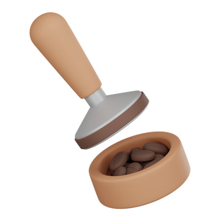 Espresso Tamper  3D Icon