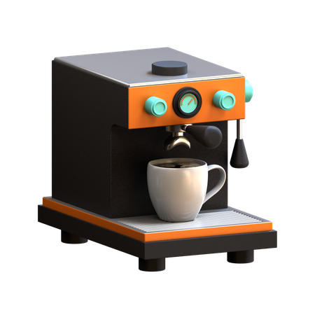 Espressomaschine  3D Icon