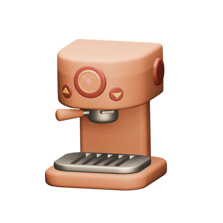 Espressomaschine  3D Icon