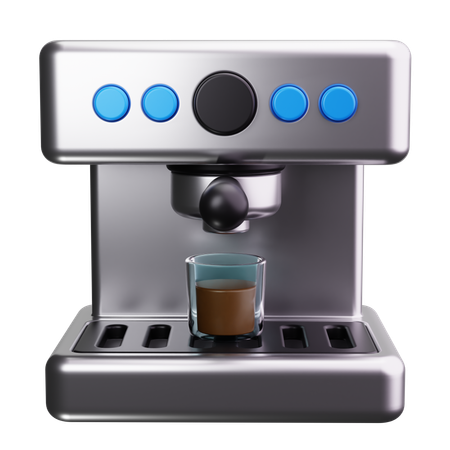 Espressomaschine  3D Icon