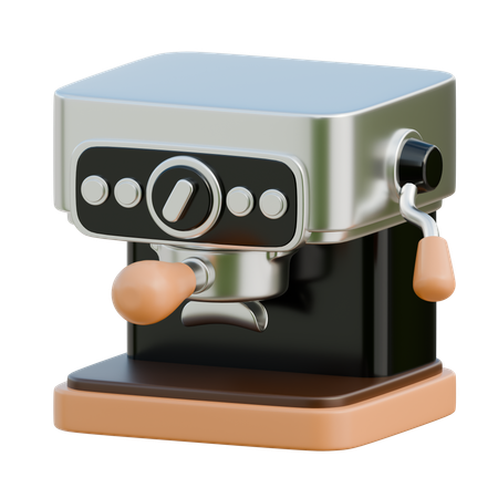 Espressomaschine  3D Illustration