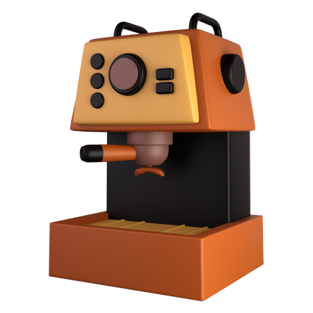 Espressomaschine  3D Icon