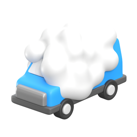 Espuma de coche  3D Icon