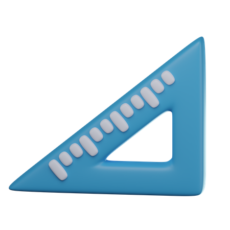 Esquadro  3D Icon