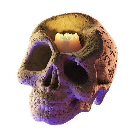 Esqueleto  3D Icon