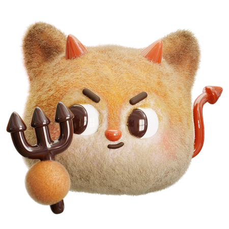 Esquilo Diabólico  3D Icon