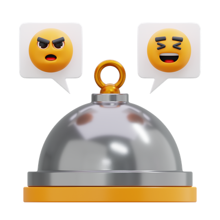 Essensfeedback  3D Icon