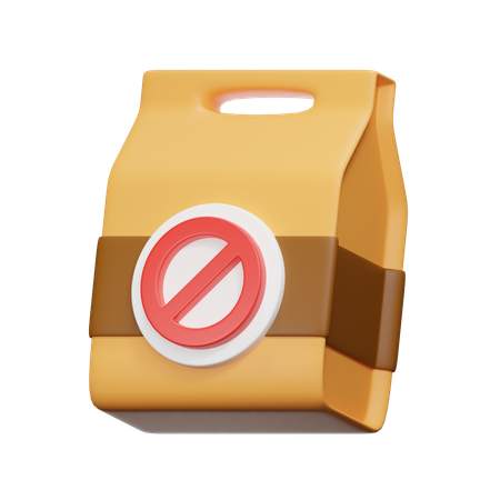 Essensbestellung stornieren  3D Icon